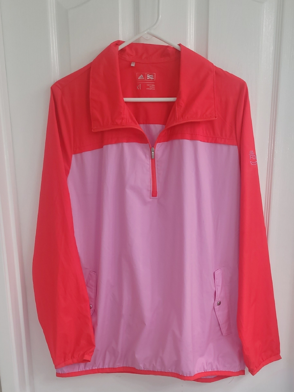 adidas Golf Women's 1/4 ZipWind Tech Jacket (Style TW531386) XL